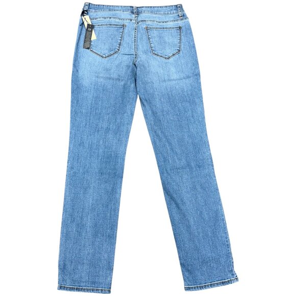 NWT Women's VICTORIA'S SECRET Pencil Jeans Low Rise Straight- Size 10R - Picture 2 of 8